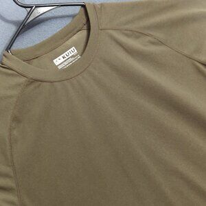 KUIU Shirt Men's XXL Brown Ultralight Long Sleeve Crew Hunting Tee